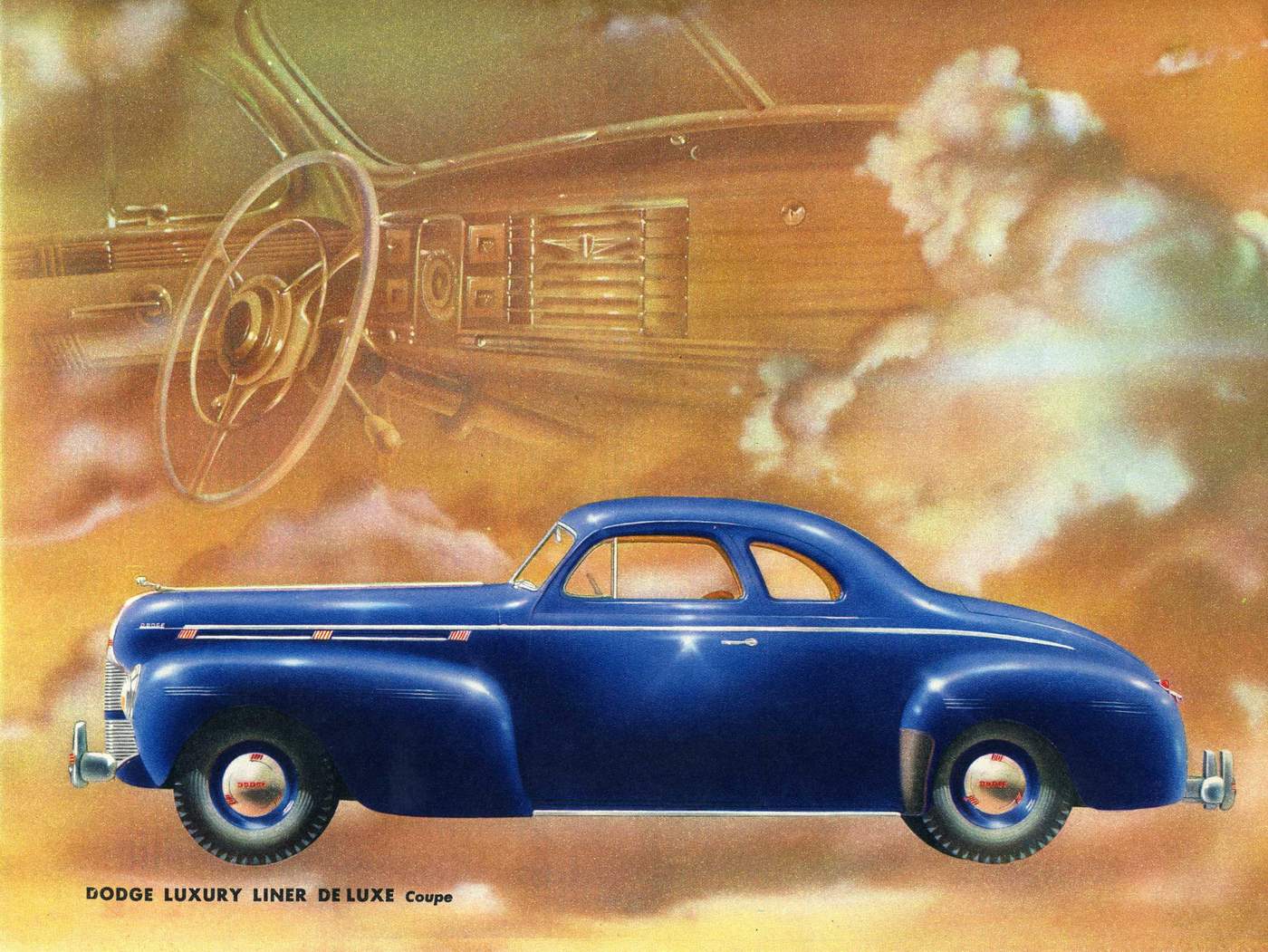 1940 Dodge Car Brochure Page 1